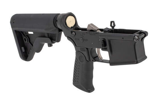 BAD Workhorse Complete AR-15 Lower Receiver with B5 Stock features an adjustable tactical grip